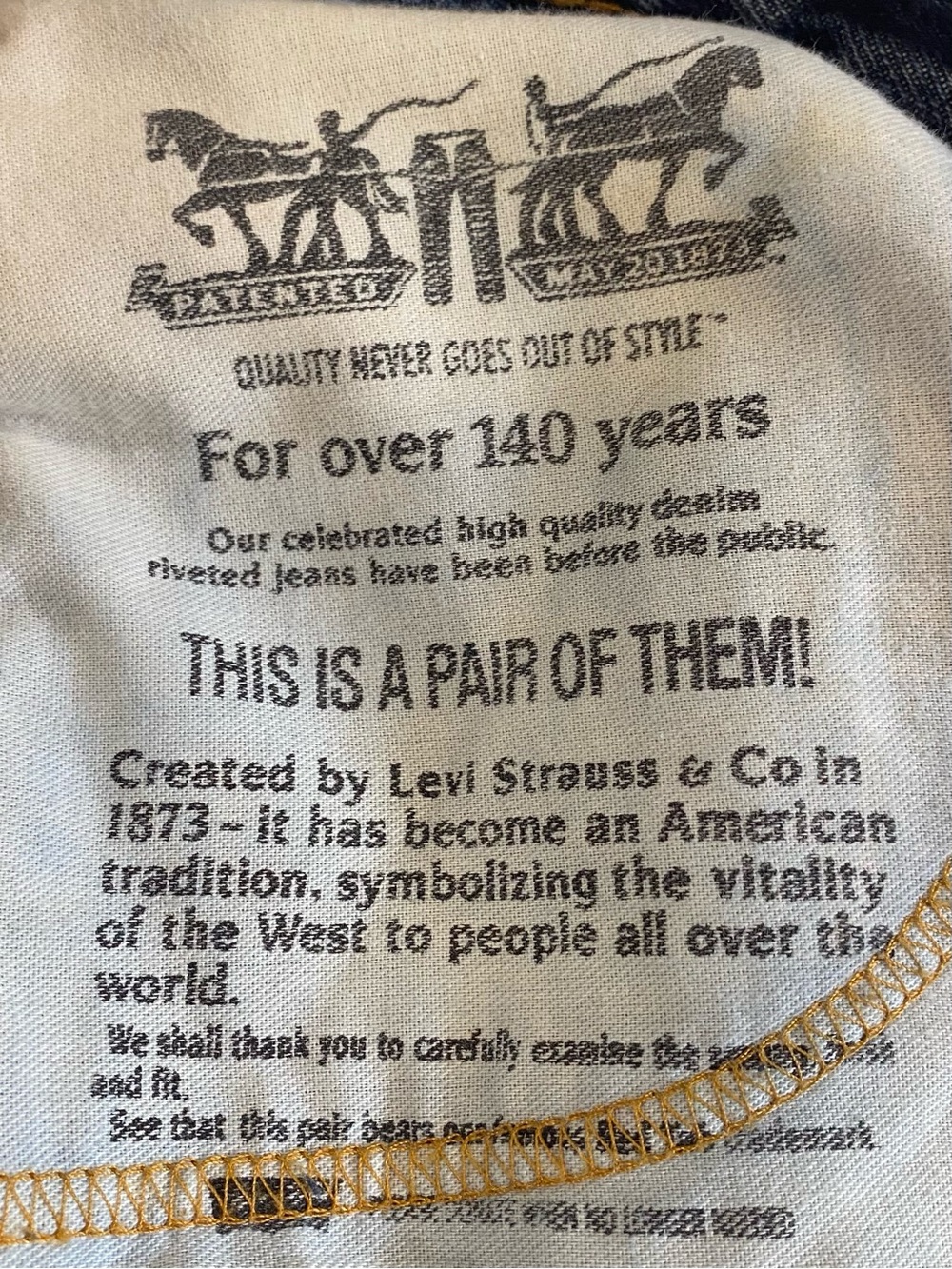 Levi’s Men’s “550” jeans size 34x 32. Like new! - Picture 12 of 14